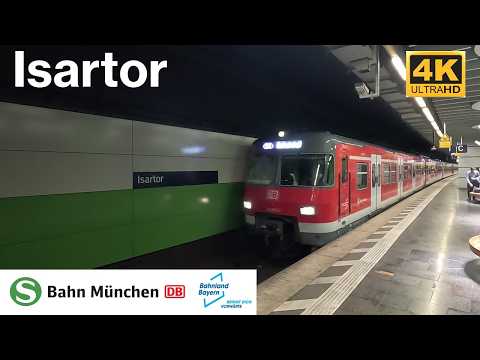 S-Bahnverkehr am Isartor an einem Donnerstagnachmittag