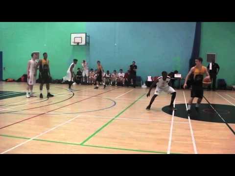 FULL Milton Keynes Trojans VS charnwood college GAME Denzil Guwa number #10 black and gold