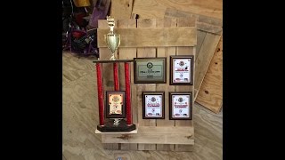 preview picture of video 'Chili Cook-off Trophy Display'