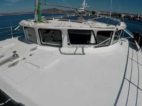 2019 47' Mumby Catamaran Motorsailer "Manta" Walkthrough