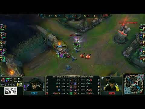 Kiaya outplayed FoFo - Worlds 2019