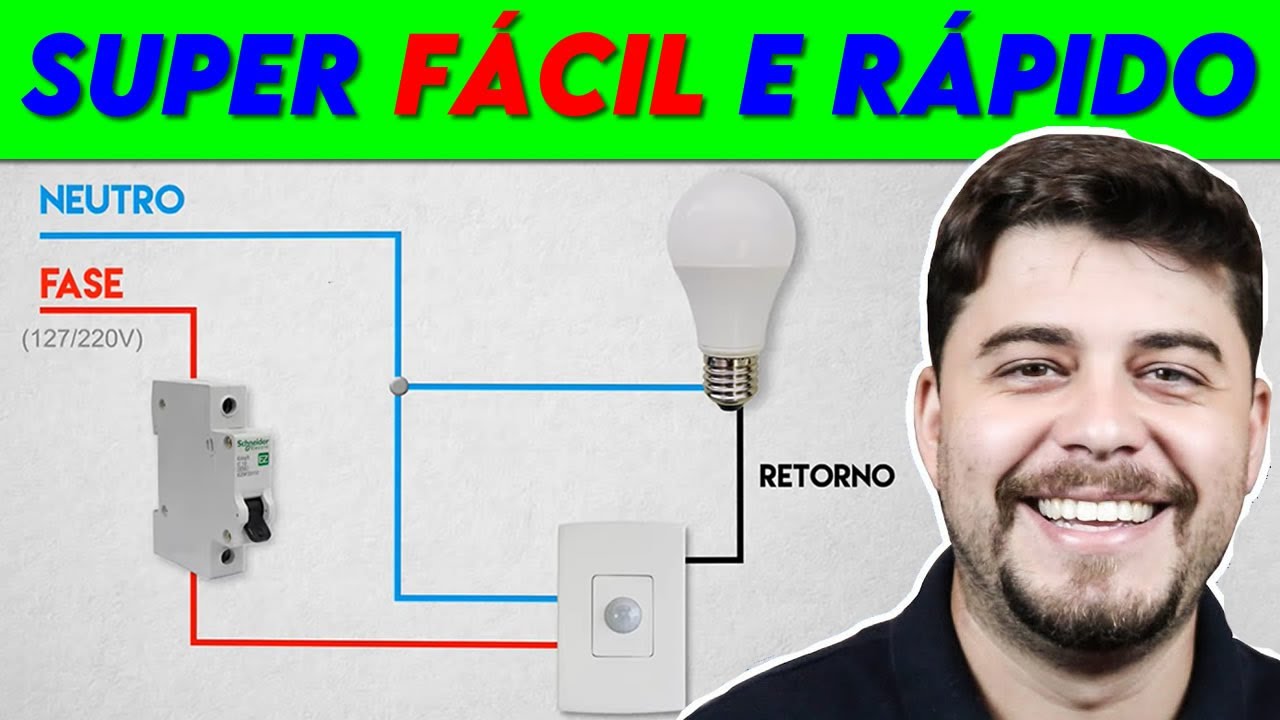 Watch Now Como Instalar Sensor de Presença em 3 Minutos Como Instalar Sensor de Presença em 3 Minutos
