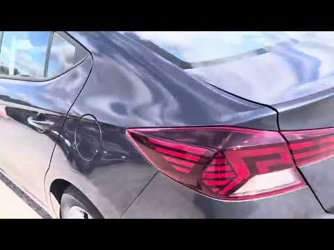 2020 Hyundai Elantra Preferred w/Sun & Safety Package IVT in Blue for sale at Finch Hyundai in London, ON
