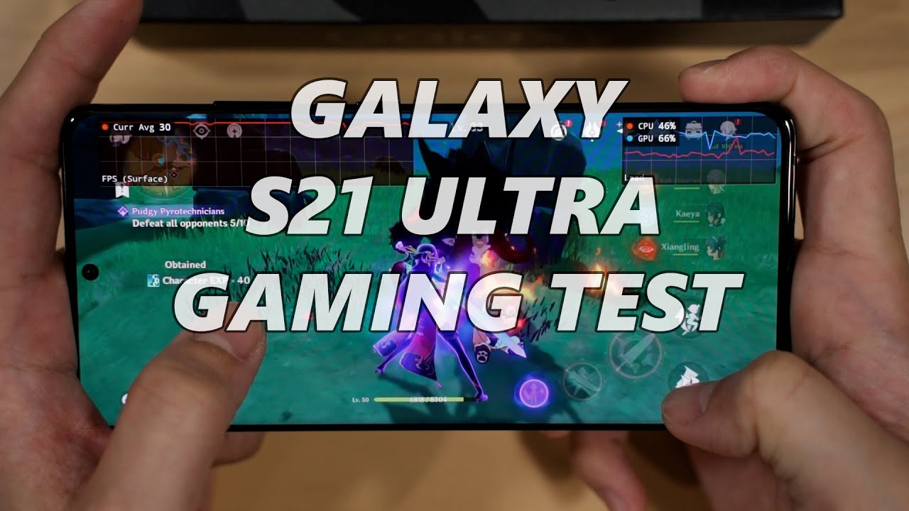 Gaming test - Samsung Galaxy S21 Ultra with Exynos 2100!
