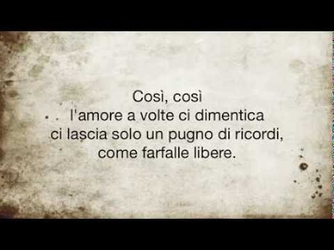 Eros Ramazzotti ft. Il Volo- Così lyrical video