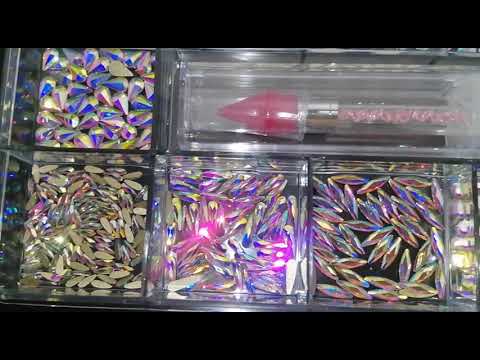 400pcs/box Hight Quality Glass Crystal Stone Decoration Design Flatback Nail Art Fancy Rhinestone