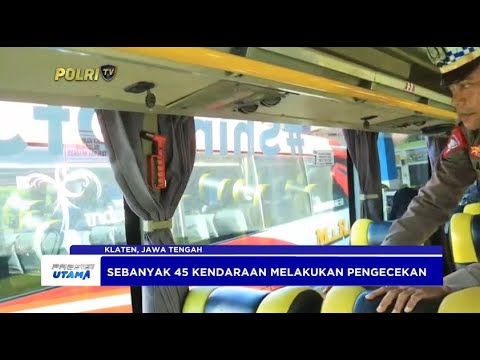 POLRES KLATEN INSPEKSI KESELAMATAN