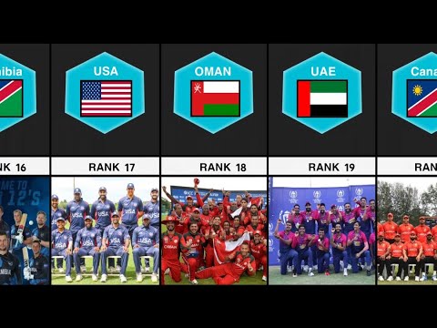 Top 20 Cricket Team Ranking 2023