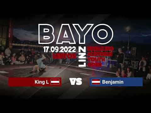 BAYO 2022 | 1vs1 B-Boy Kids | TOP16 – King L -VS- Benjamin