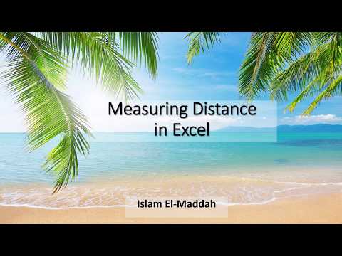 How to compute the Manhattan and Euclidean Distance in Excel
