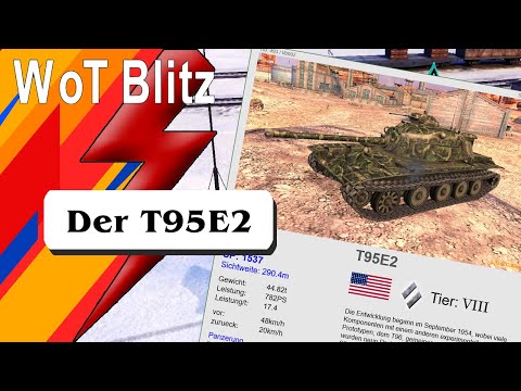 Der T95E2 ein Tank aus dem Jahr 1954