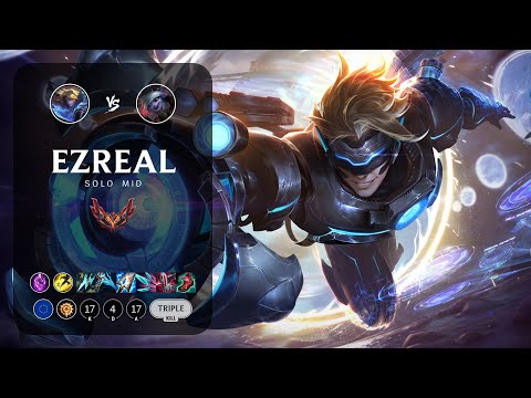 Ezreal Mid vs Tristana - EUW Grandmaster Patch 13.17