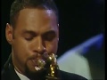 Joshua Redman Circular Breathing Over A Blues in 1994 | bernie's bootlegs