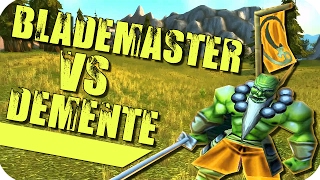 Warcraft III The Frozen Throne | MAESTRO DE LAS ESPADAS VS DEMENTE | BLADEMASTER VS INSANE