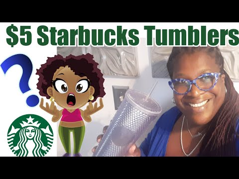 $5 Starbucks Tumblers 🤔 Video