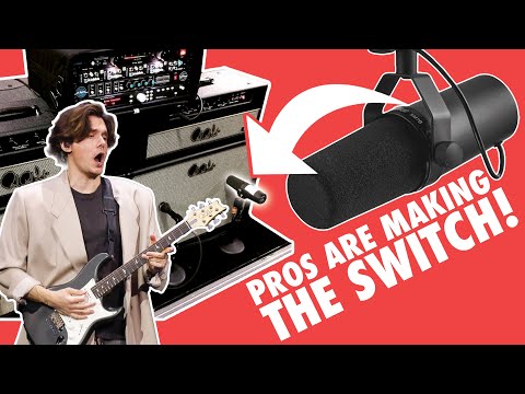Why are Pros Using a Podcast Mic on Guitar?