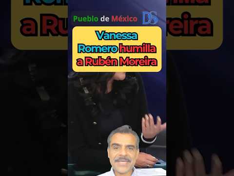 Vanessa Romero humilla a Rubén Moreira #amlo, #claudiasheinbaum, #cuartatransformación