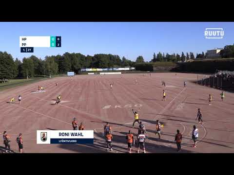 Ulkokenttä suorittaa tuplapalon, 21.08.2020 HP - PuPe