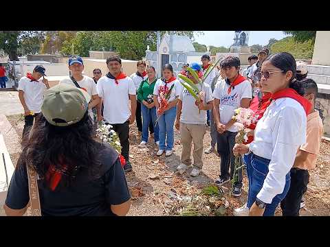 Granada: juventud rinde homenaje a las madres de héroes y mártires