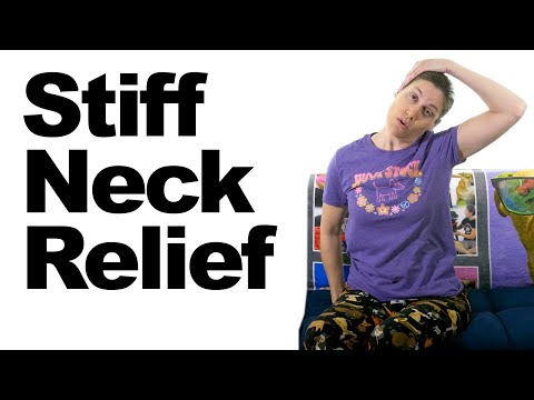 5 Stiff Neck Pain Relief Stretches