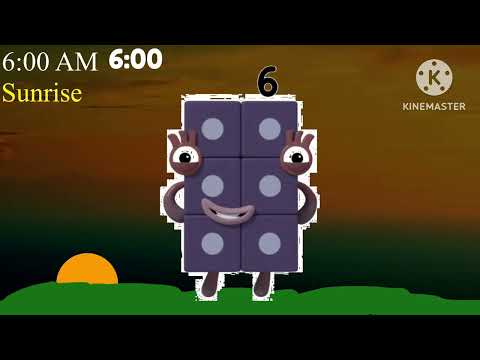 Hourblocks band 1:00 AM - 12:00 AM