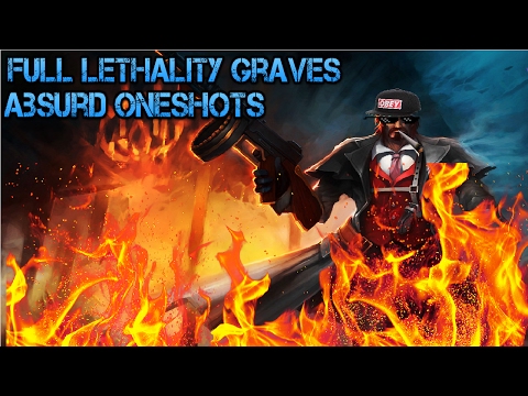 Full Lethality Graves - Absurd One Shots - [Best Full Lethality Build] [League of Legends]