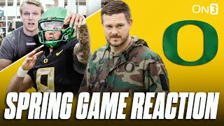 Oregon Ducks Spring Game Reaction | Dillon Gabriel, Dante Moore Get Rolling | Can Ducks Win Big Ten?