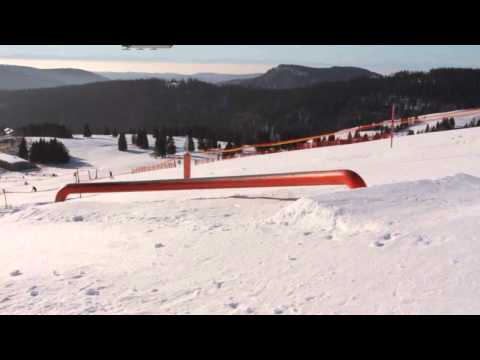 MINI Snowpark Feldberg: Freeski Spring Park Laps - 09.03.2014