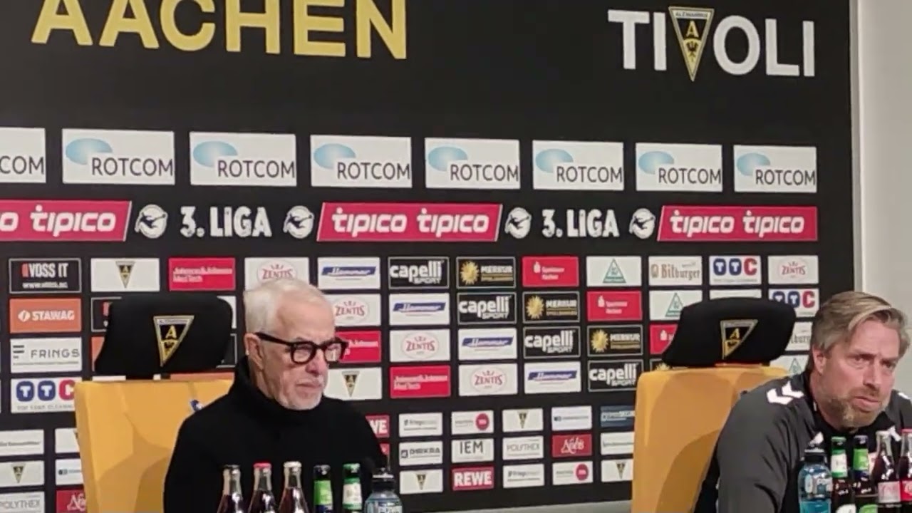  3. Liga – 15. Spieltag – Alemannia Aachen gegen SSV Jahn Regenburg 