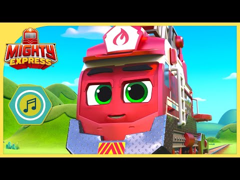 Rescue Red Will Save the Day! 🔥🎵 | Kids Songs & Nursery Rhymes for Kids | Mighty Express