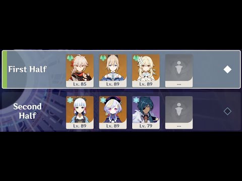 2.6 Spiral Abyss, Triple Anemo & Cryo Sword Teams - (Floor 12, 9★)