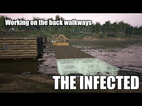 The Infected S7E34 - Making some food | Working on the back walkways