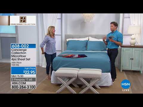HSN | Concierge Collection Bedding 08.14.2018 - 03 PM