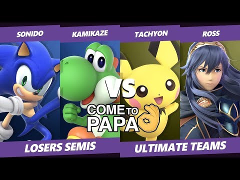 CtP3 SSBU - Sonido & Kamikaze Vs. Tachyon & Ross - Smash Ultimate Teams Tournament Losers Semis