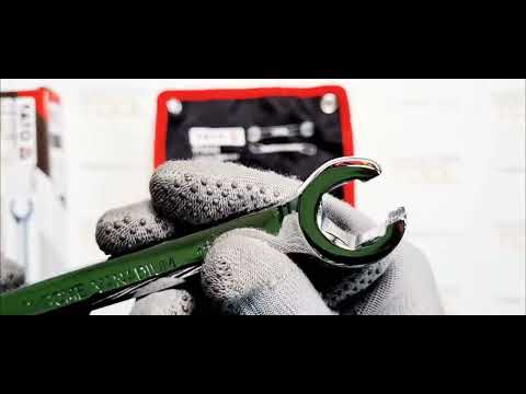 Ключі накидні YATO : Відкриті, М= 8х10-15х17 мм, Набір 4 шт. [25/50]