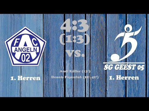 Highlights FC Angeln 02 vs. SG Geest 05 - 26.04.2017