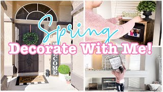 SPRING DECORATE WITH ME 2022 // CLEAN AND DECORATE // SPEED CLEANING // HOME DECORATING IDEAS