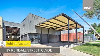 Successful Auction - Freestanding Industrial Warehouse - 19 Kendall Street, Clyde