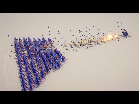 GOD CANNON vs ARMIES - Totally Accurate Battle Simulator TABS