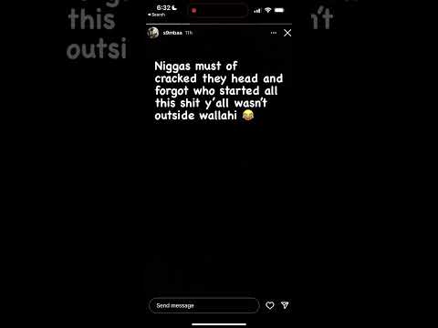 MOCO RAPPER SIMBA CLAIMS HE STARTED THIS SHIT APPARENTLY