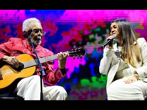 Preta Gil canta 'Drão' com Gilberto Gil no Allianz Parque