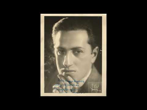 Maybe - George Gershwin plays his own composition on the piano (1926)