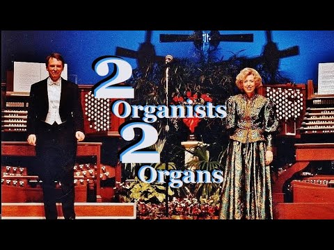 Widor | Toccata From Symphony No 5 for Two Organists | Diane Bish & Simon Preston Coral Ridge Church