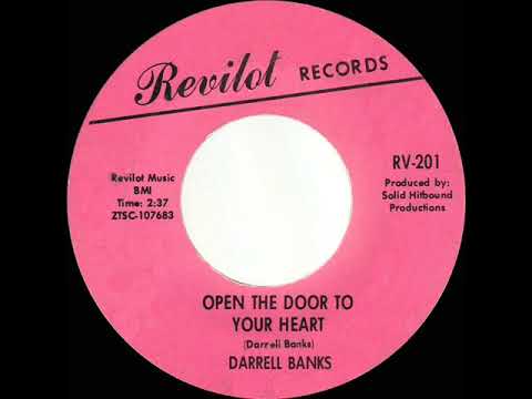 1966 HITS ARCHIVE: Open The Door To Your Heart - Darrell Banks (mono)
