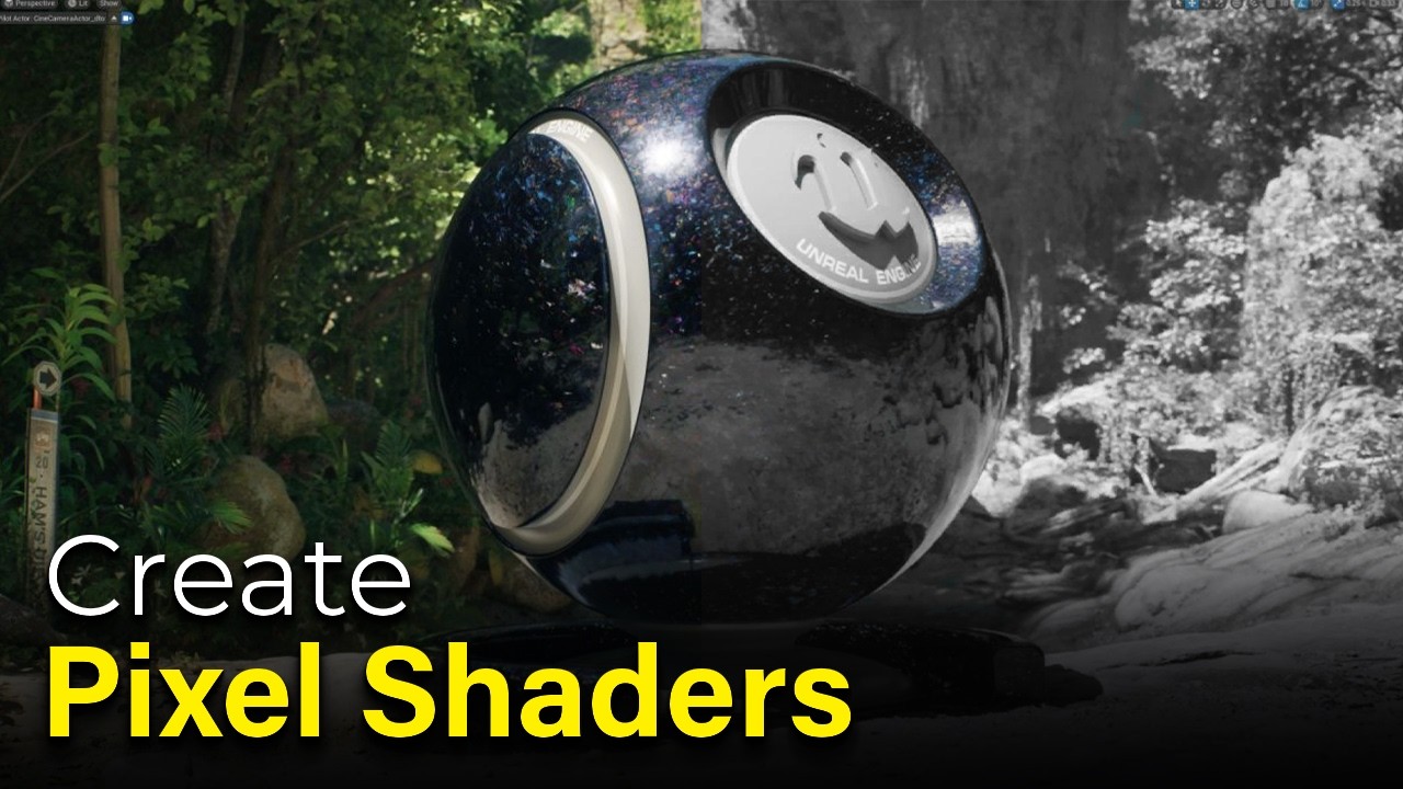 Create a Custom Pixel Shader - UE5 C++ Tutorial