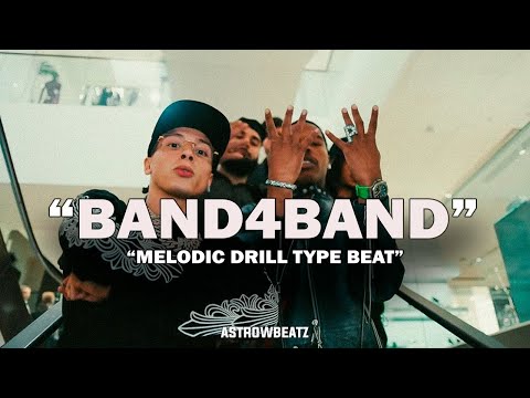 [FREE] Melodic Drill x Central Cee x Lil Baby Type Beat - "BAND4BAND" | Nemzzz X Sad Drill Type Beat