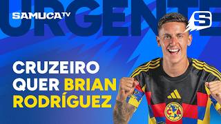 URGENTE! CRUZEIRO TENTA A CONTRATAÇÃO DE BRIAN RODRÍGUEZ, ATACANTE DO AMÉRICA-MEX