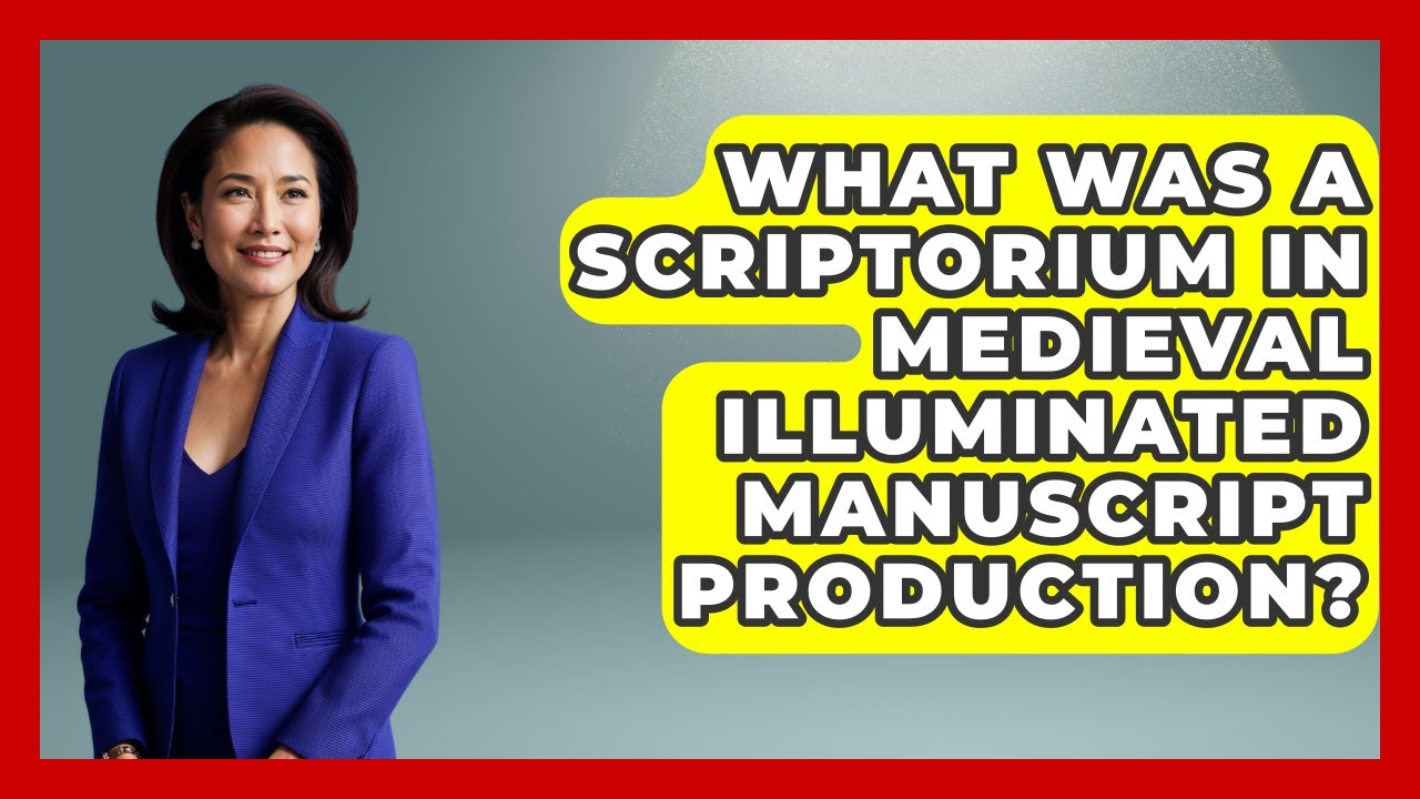 What Was A Scriptorium In Medieval Illuminated Manuscript Production? - Medieval Europe Uncovered