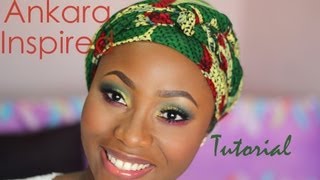 ANKARA INSPIRED MAKEUP TUTORIAL: #2