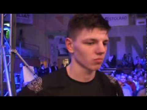 Patryk Szymański po gali Radom Boxing Night (22.12.13)